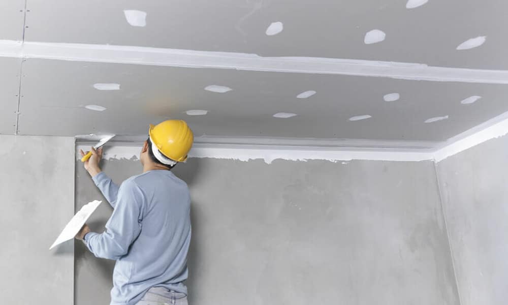 Kazımdirik alçı sıva uygulaması